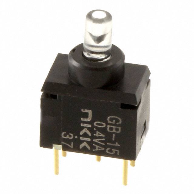 GB15JPF SWITCH PUSH SPDT 0.4VA 28V