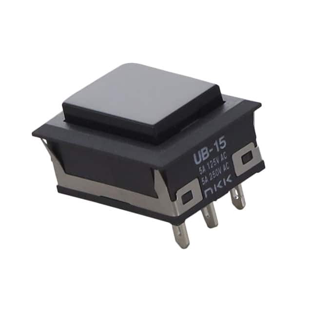 UB15NKW01N-A SWITCH PUSHBUTTON SPDT 5A 125V