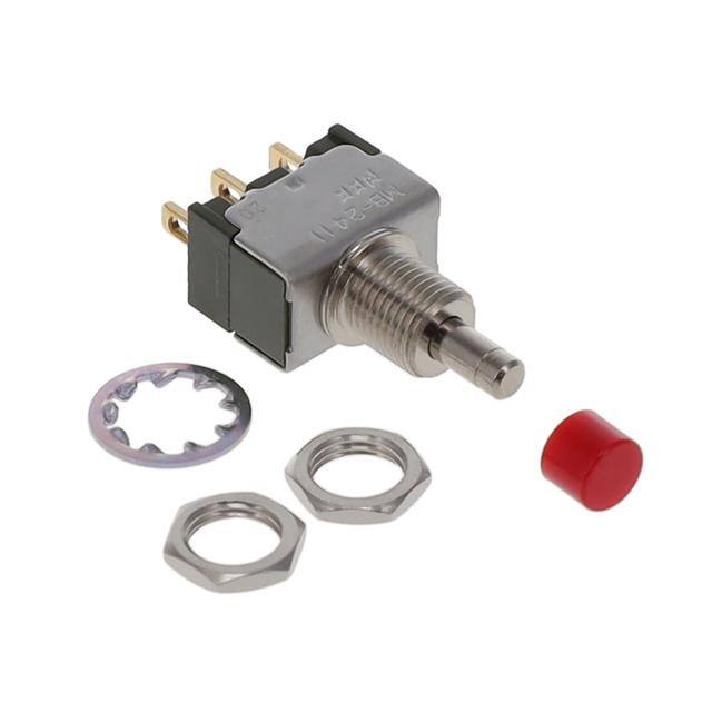 MB2411E1G01-FC SWITCH PUSH SPDT 0.4VA 28V