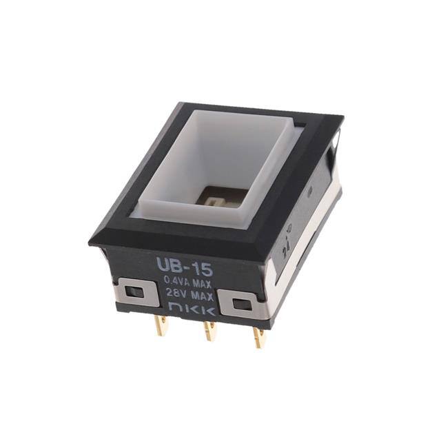 UB15NKG01N SWITCH PUSHBUTTON SPDT 0.4VA 28V