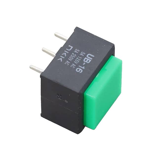 UB16SKW03N-F SWITCH PUSHBUTTON SPDT 5A 125V