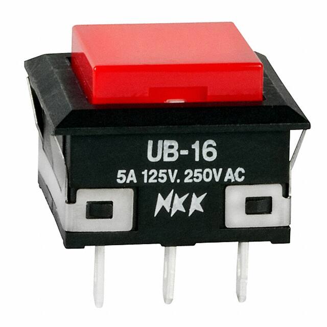 UB16KKW01N-C SWITCH PUSHBUTTON SPDT 5A 125V