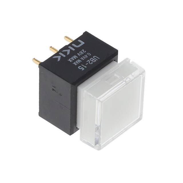 UB215SKG03N-3JB SWITCH PUSHBUTTON SPDT 0.4VA 28V
