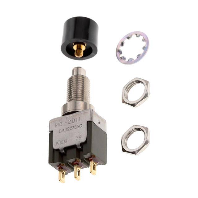MB2011SS1A01-CA SWITCH PUSHBUTTON SPDT 6A 125V