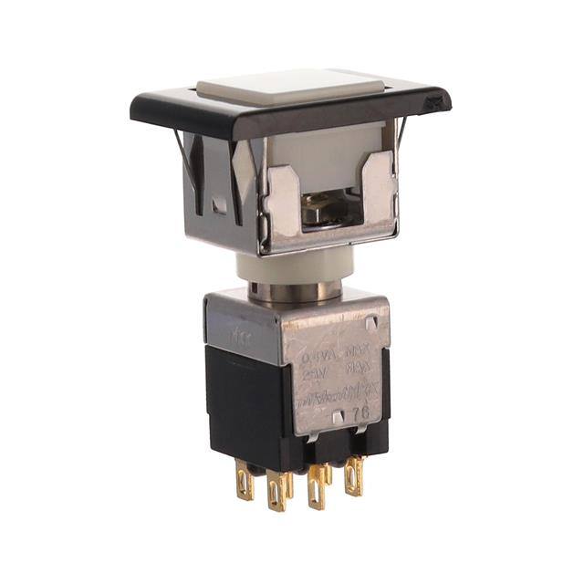 EB2061G-B-J21A SWITCH PUSHBUTTON DPDT 0.4VA 28V