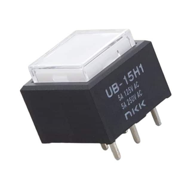 UB15SKW035C-JB SWITCH PUSHBUTTON SPDT 5A 125V