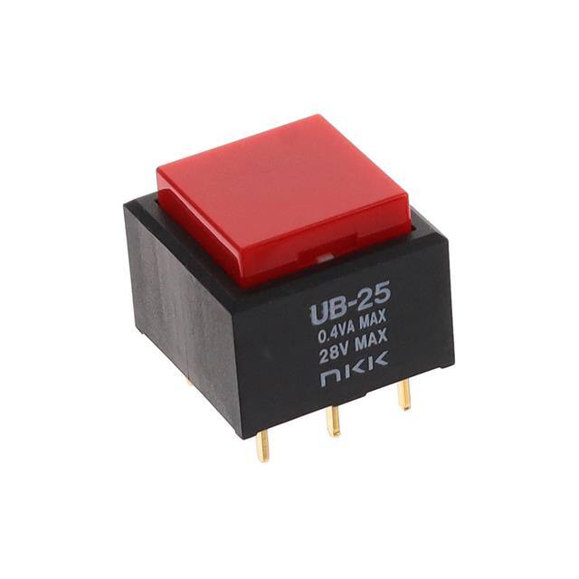 UB25SKG03N-C SWITCH PUSH DPDT 0.4VA 28V