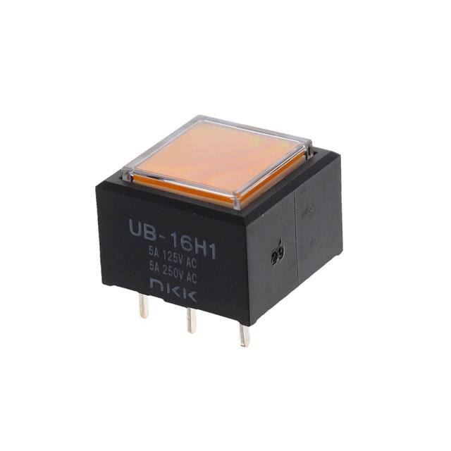 UB16SKW035D-JD SWITCH PUSHBUTTON SPDT 5A 125V