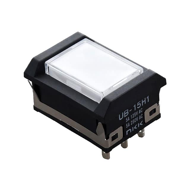 UB15NKW015F-JB SWITCH PUSHBUTTON SPDT 5A 125V