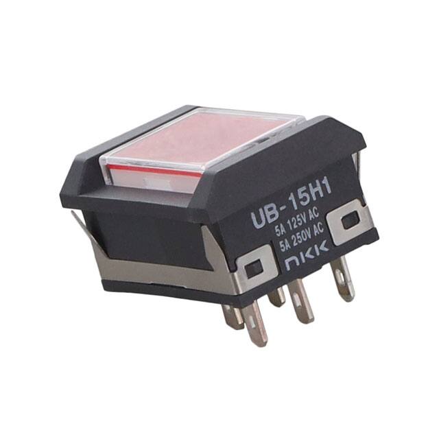 UB15NBKW015C-JC SWITCH PUSHBUTTON SPDT 5A 125V
