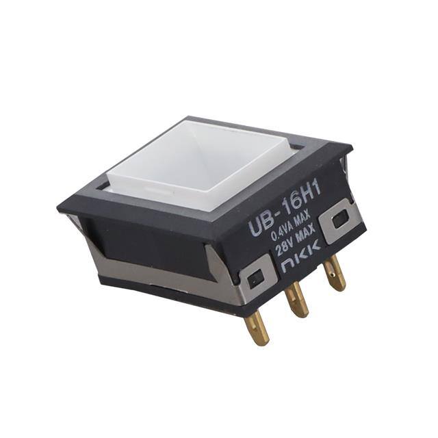 UB16NKG015F SWITCH PUSHBUTTON SPDT 0.4VA 28V