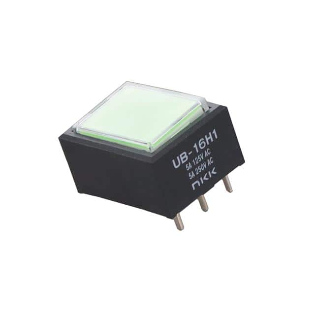 UB16RKW035F-JF SWITCH PUSHBUTTON SPDT 5A 125V
