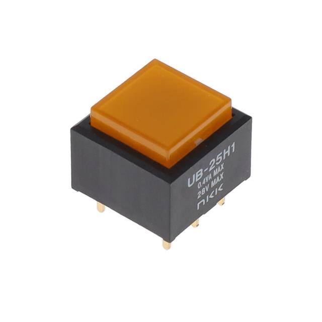 UB25SKG035D-DB SWITCH PUSH DPDT 0.4VA 28V