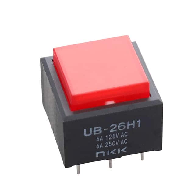 UB26SKW035C-CJ SWITCH PUSHBUTTON DPDT 5A 125V