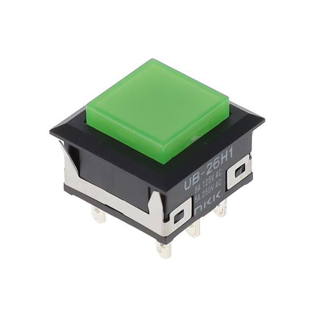 UB26KKW015F-FB SWITCH PUSHBUTTON DPDT 5A 125V