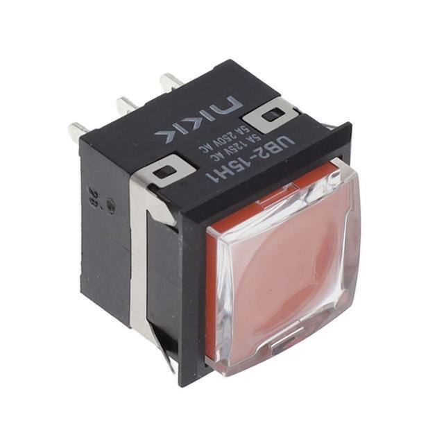 UB215KKW015C-1JC SWITCH PUSHBUTTON SPDT 5A 125V