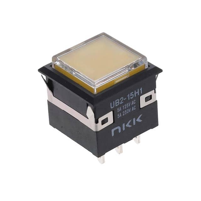 UB215KKW015D-3JD SWITCH PUSHBUTTON SPDT 5A 125V