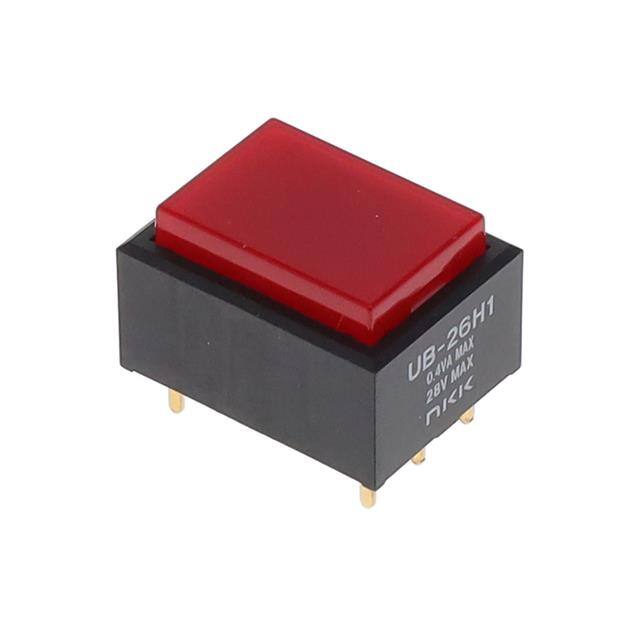 UB26RKG035C-CC SWITCH PUSH DPDT 0.4VA 28V