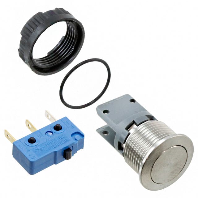 1241.6611.1130000 SWITCH PUSHBUTTON SPDT 10A 250V