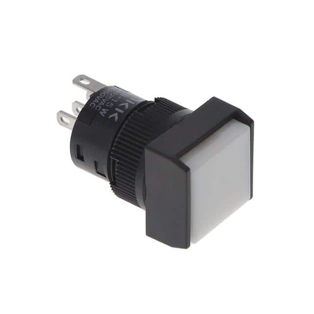 YB15WSKW01-BB SWITCH PUSHBUTTON SPDT 3A 125V