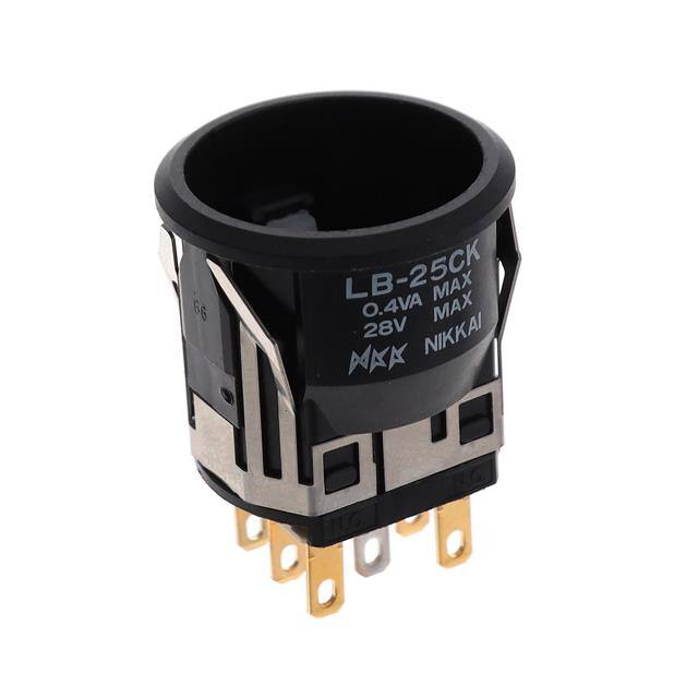 LB25CKG01 SWITCH PUSH DPDT 0.4VA 28V