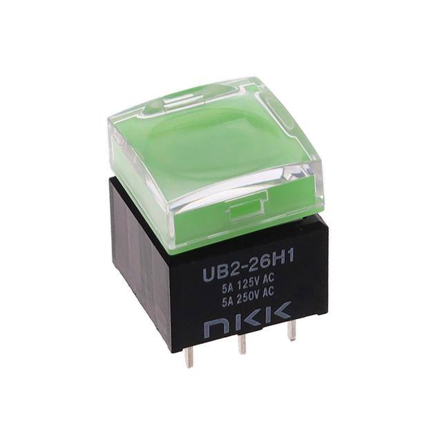 UB226SKW035F-1JF SWITCH PUSHBUTTON DPDT 5A 125V