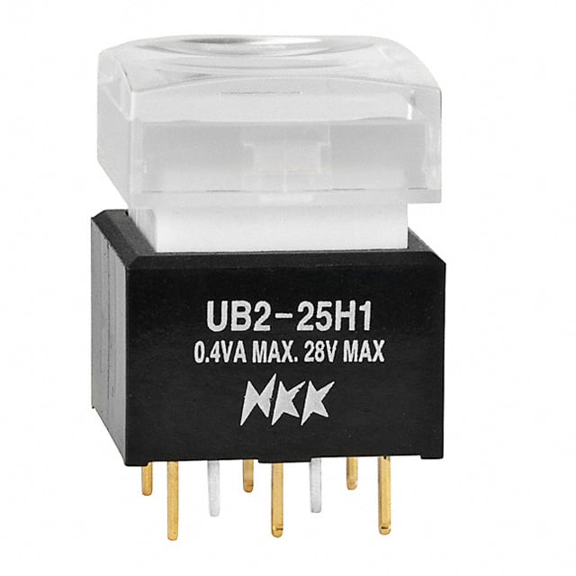 UB225SKG035D-1JB SWITCH PUSH DPDT 0.4VA 28V