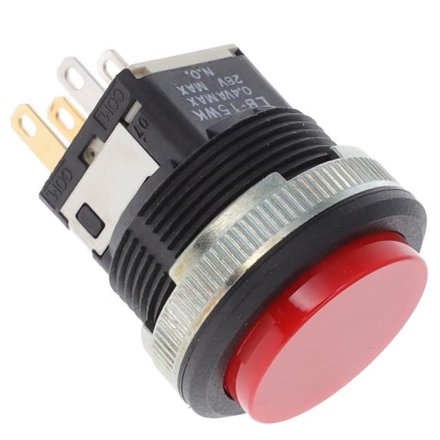 LB15WKG01-CJ SWITCH PUSH SPDT 0.4VA 28V