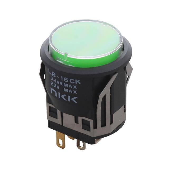 LB16CKG01-5F-JF SWITCH PUSHBUTTON SPDT 0.4VA 28V