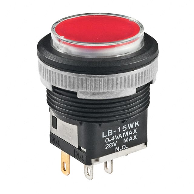 LB15WKG01-5C-JC SWITCH PUSH SPDT 0.4VA 28V