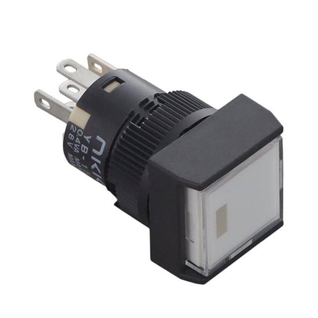 YB15SKG01-1CF12-JB SWITCH PUSHBUTTON SPDT 0.4VA 28V