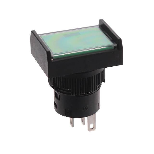YB16WRKW01-1F12-JF SWITCH PUSHBUTTON SPDT 3A 125V