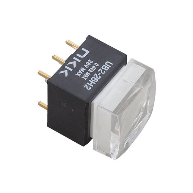 UB226SKG036CF-1JB SWITCH PUSH DPDT 0.4VA 28V