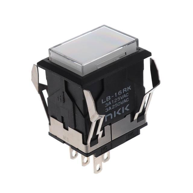 LB16RKW01-6B-JB SWITCH PUSHBUTTON SPDT 3A 125V