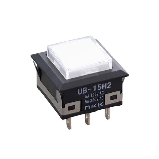 UB15KKW016B-JB SWITCH PUSHBUTTON SPDT 5A 125V