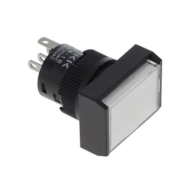 YB16RKW01-5C12-JB SWITCH PUSHBUTTON SPDT 3A 125V