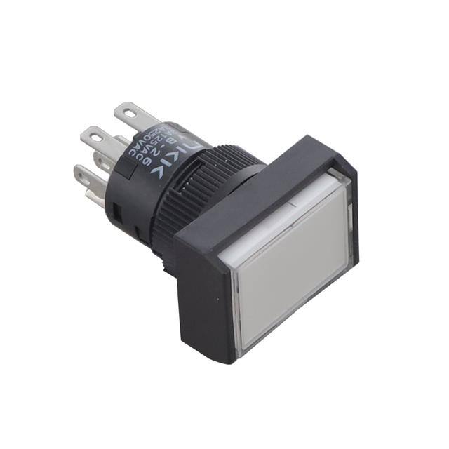 YB26RKW01-2CF05-JB SWITCH PUSHBUTTON DPDT 3A 125V