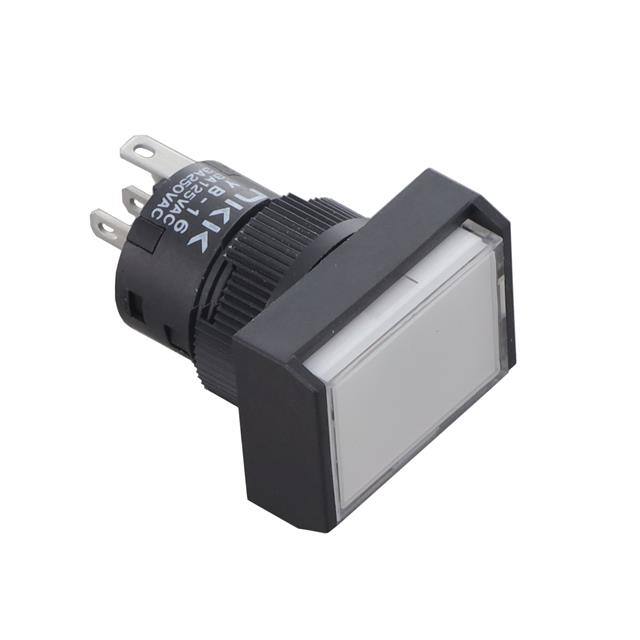 YB16RKW01-6F-JB SWITCH PUSHBUTTON SPDT 3A 125V