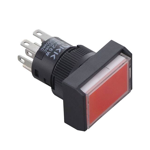 YB26WRKW01-5C-JC SWITCH PUSHBUTTON DPDT 3A 125V