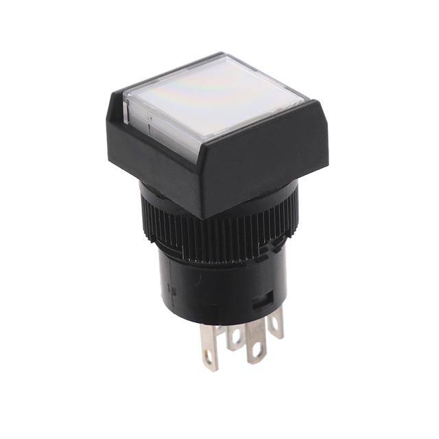 YB16WSKW01-2CF12-JB SWITCH PUSHBUTTON SPDT 3A 125V
