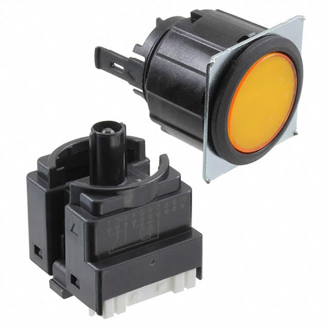 A3UL-TBY-2A1C-M SWITCH PUSHBUTTON SPDT 0.1A 30V