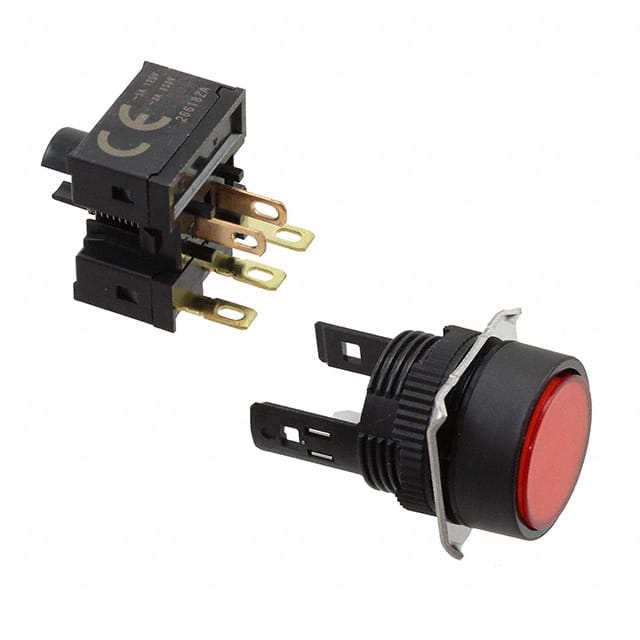 A165-TRA-1 SWITCH PUSHBUTTON SPDT 5A 125V