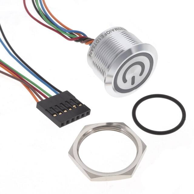 AVC22MAIOFE1DT5A04 SWITCH PUSHBUTTON SPST-NO 1A