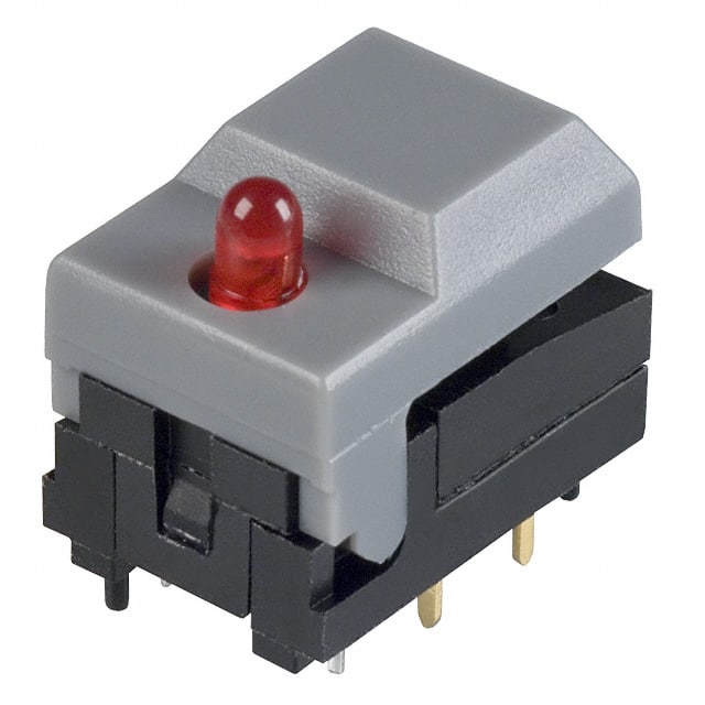5501MGRYRED SWITCH PUSH SPDT 0.3A 12V