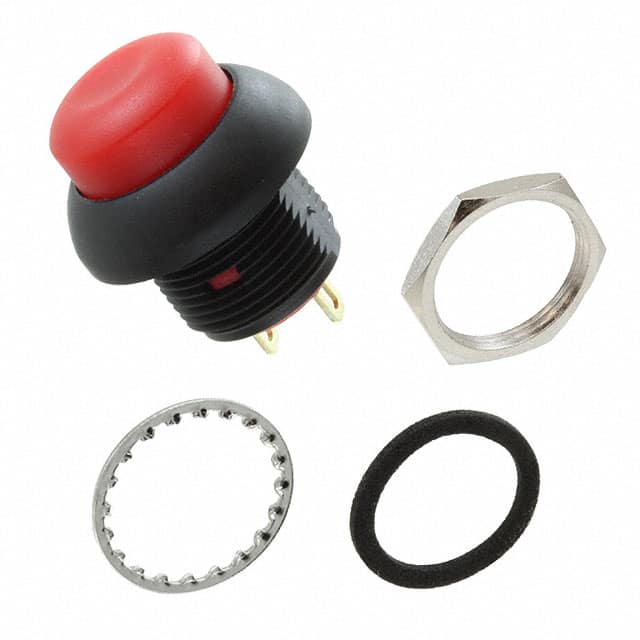 RP8101B2M1CEBLKREDNIL SWITCH PUSH SPST-NO 0.125A 125V