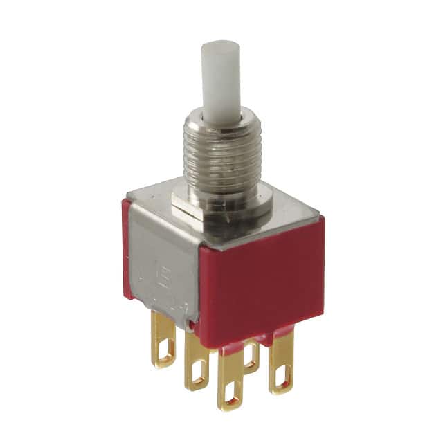 700DP7B11M1RE SWITCH PUSH DPDT 0.4VA 20V