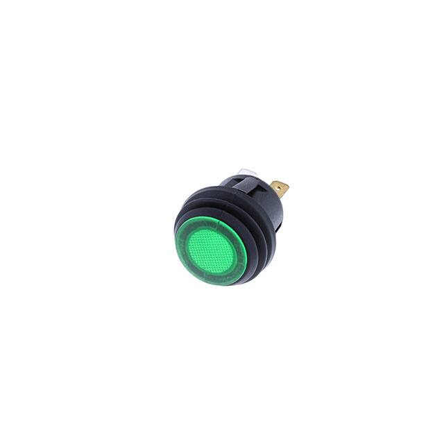 PB-1B-DC-2-GDL 3P SPST OFF-(ON) LED - IP65 DC