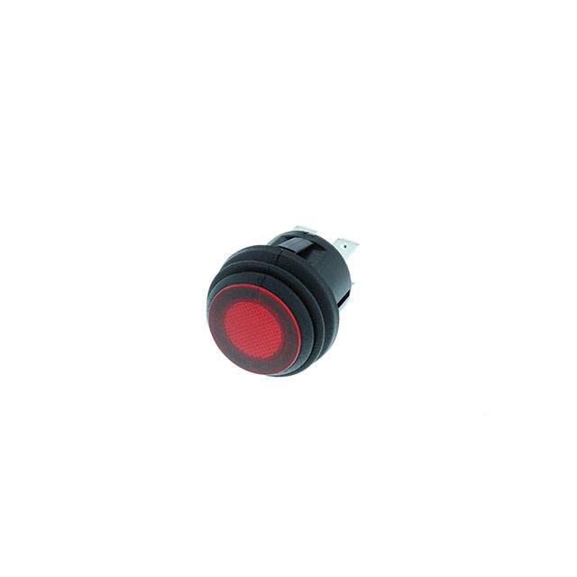 PB-1B-DC-2-RDL 3P SPST OFF-(ON) LED - IP65 DC