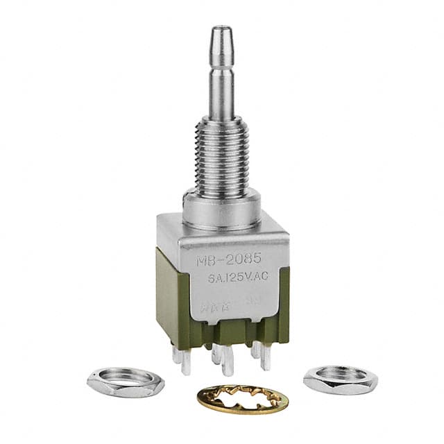 MB2085LS1W01 SWITCH PUSHBUTTON DPDT 6A 125V