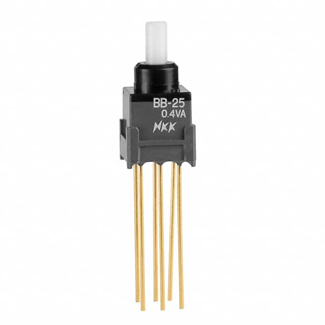 BB25AW SWITCH PUSH DPDT 0.4VA 28V